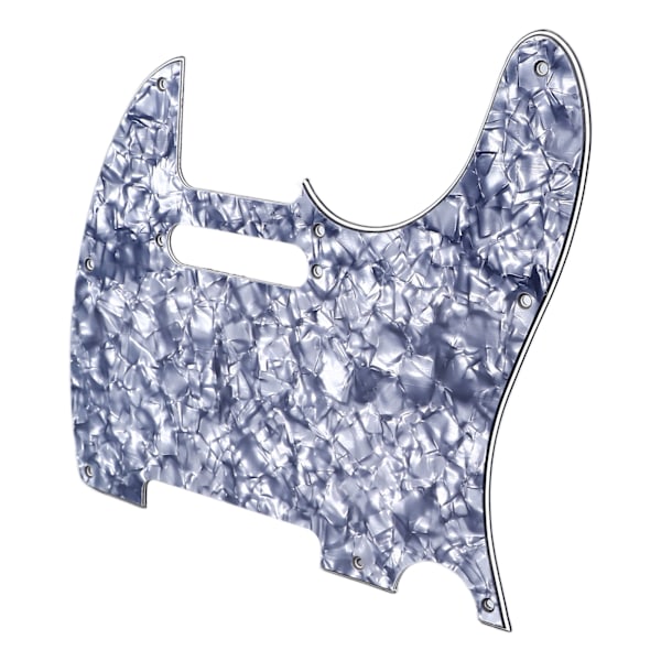 Akustisk Gitar Pickguard PVC Slitesterk Elektrisk Gitar Anti-Riper for TL Guard Plate GQ232 Grå Perle