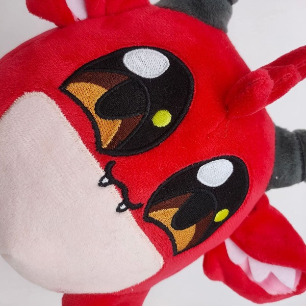 Känslomässigt stöd demonisk plysch, 7 "Cut Kawaii The Click Plugies leksak som present till fans, härlig mjuk kudddocka för gosedjur