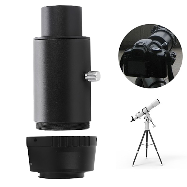 Astronomiskt teleskop fast fotografi 1,25 tum förlängningsrör adapterring för Samsung NX