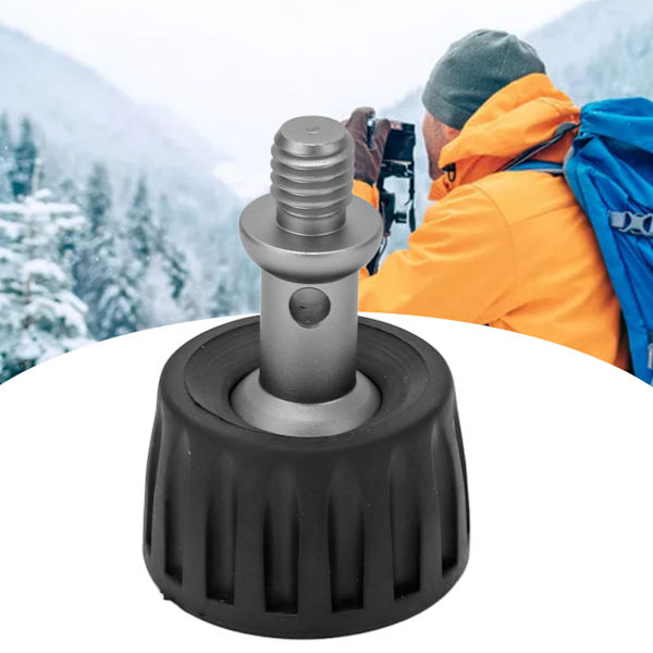 37mm Gummimonofotfotplatta Stort Bas Rostfritt Stativfotplatta Stöd Fötter 3/8in Tråd