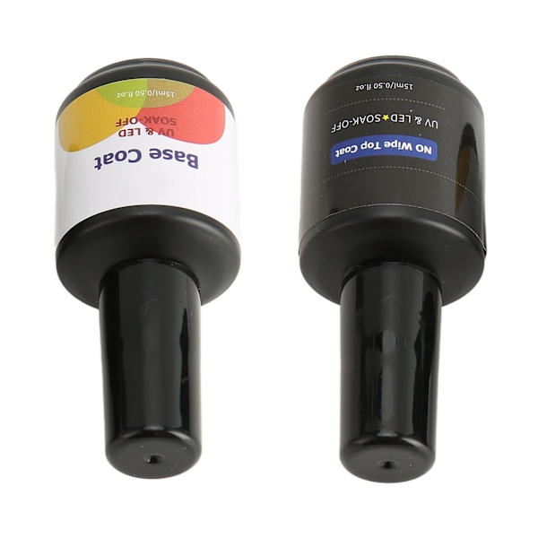 Kynsilakan Top Coat ja Base Coat Setti - Ammattimainen Kynsi Salonki, Pitkäkestoinen Kiilto, Selkeä Kynsi Taide Base ja Top Coat