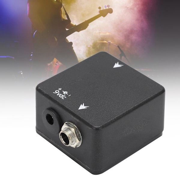 Gitarr Effekt Pedal Ren Buffer Mini Bärbar Instrument Tillbehör Reservdel