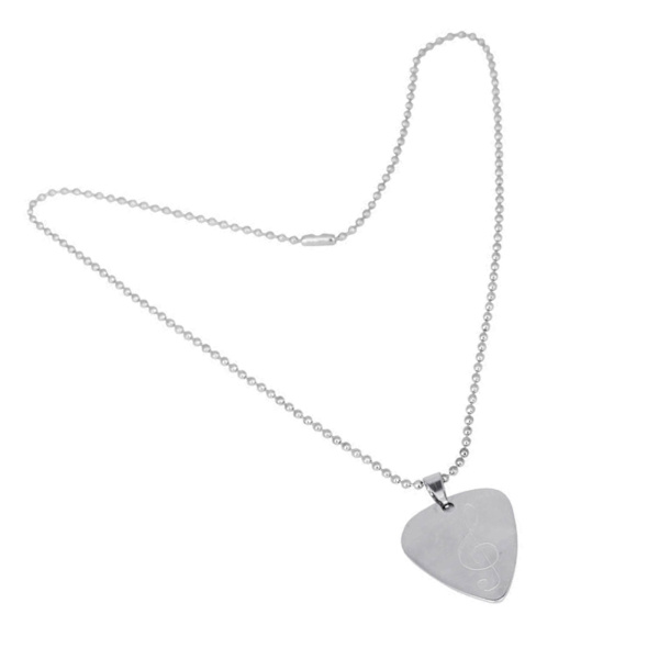 Klassisk gitarrbas plektrum halsband kedja instrument tillbehör(E)