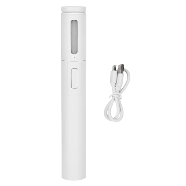 DX50 Bærbar Multifunksjonsbrakett Bluetooth Selfie Stick for Telefon med Fylllys Hvit