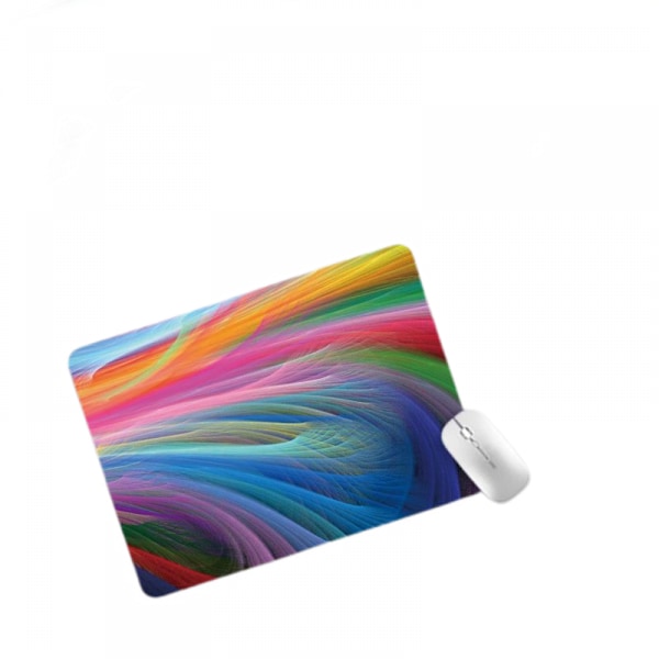 Ultra tynd Medium Gaming Mouse Pad 210*260*2mm Overflade, Holdbar Polycarbonat Overflade, Silikone+Stof Farve