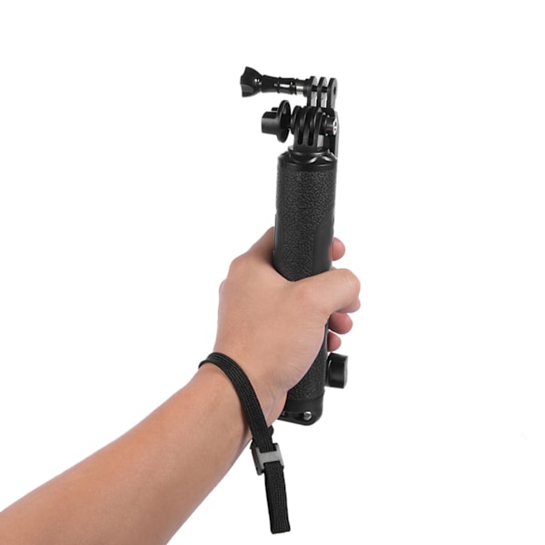 3 i 1 Multifunktionell Bärbar Selfie Stick Flytande Grepp Stativ för Actionkameror GoPro SJ