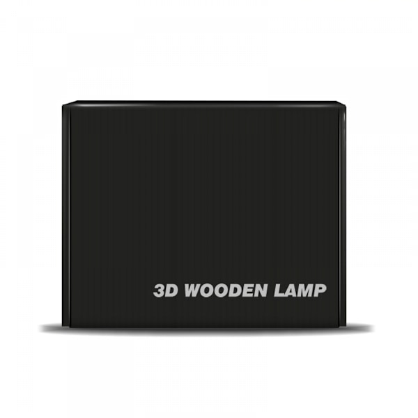 Nattlampa i form av en stjärna i trä, 3D-lampa, kreativ trälampa, enkel dekorativ lampa, 3D-träskulptur, LED-nattlampa för skrivbord