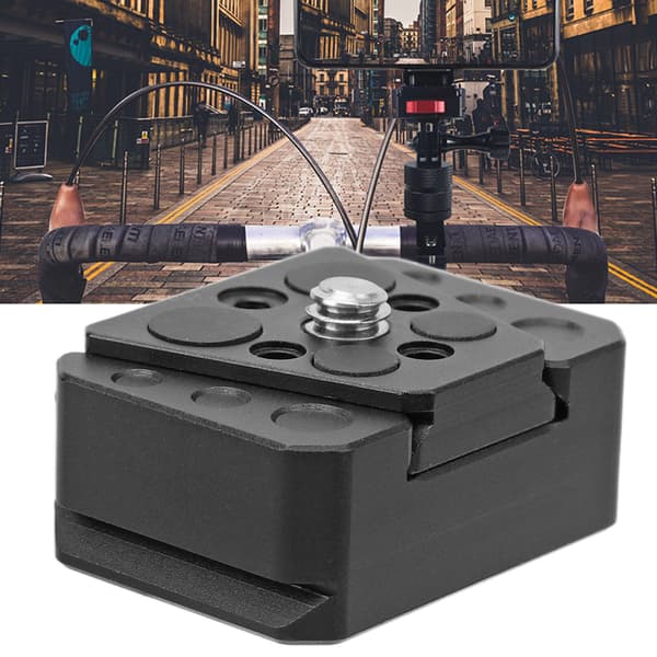 V Lock Quick Release Plate Multifunktionel Stabil Mini V Lock Monteringssæt til DSLR Stativ