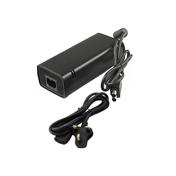 AC-adapter Strømforsyning med ladekabel for XBOX 360 Slim Host 100-240V Universal lader