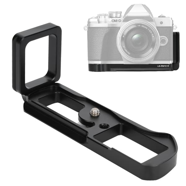 Quick Release L-plade håndgrebbeslag til Olympus EM10 III spejlløst kamera