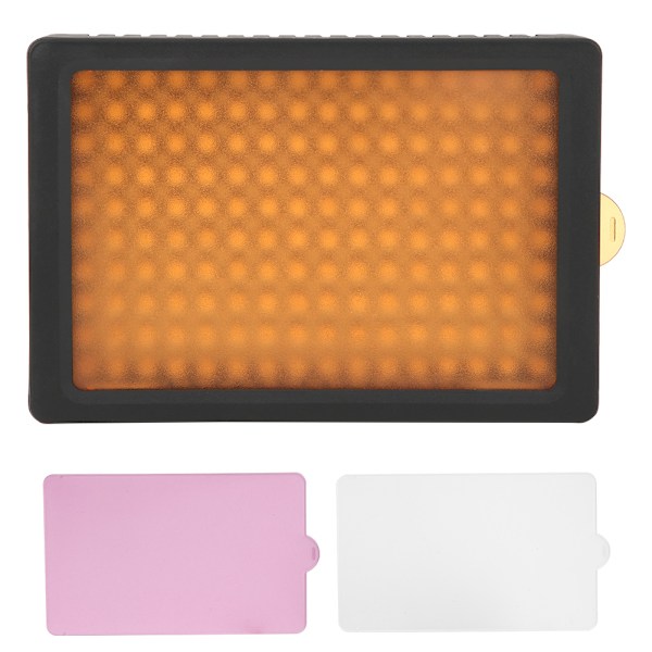 160LED Video Fotografering Fyllningsljus 5400K/3200K Ljusstyrka Steglös Dimning SLR-kamera