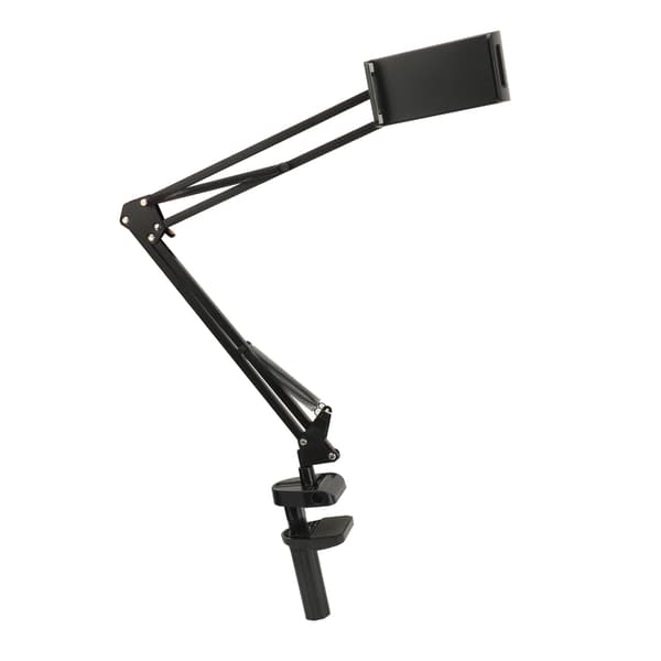 Tablet Holder Anti Slip Justerbar Robust Roterbar Design Stabil Desktop Tablet Stand til iPhone 13 til Galaxy Tab
