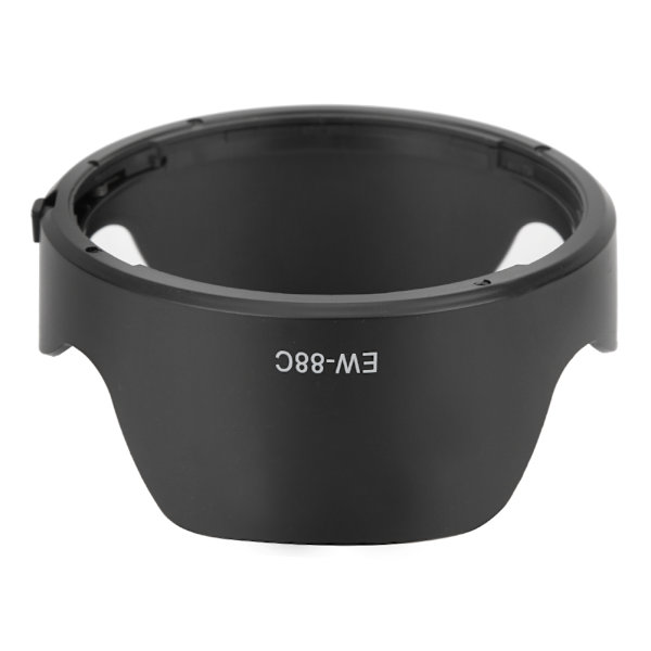 EW&#8209;88C Plast Svart Objektivhuv Kamerafäste Passar för EF 24&#8209;70mm F2.8 L II USM Objektiv