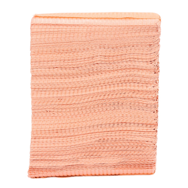 125 st engångsunderlägg för nagelbord, mjuk bordsduk, vattentät, hopfällbar nagelspetskonstplatta för salong, orange