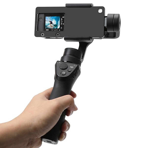 Sports Camera Mount Plate Adapter för Sony RX0 för mobiltelefonklämma Selfie Stick