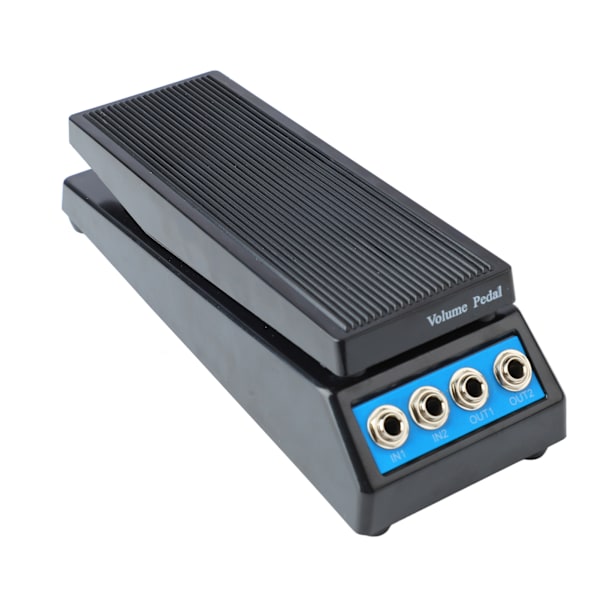 Volym Pedal Dubbel Kanal Professionell Elgitarr Effekt Stereo Volym Pedal Expression Singel Effektor