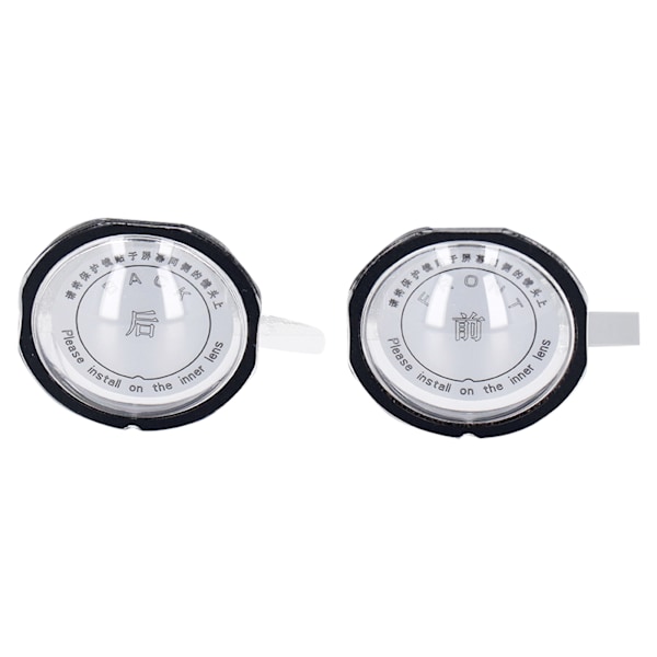 2PCS Dubbla Lins Skydd för Insta360 One X3 PC Action Kamera Lins Skyddsöverdrag för Panoramasport Kamera Tillbehör