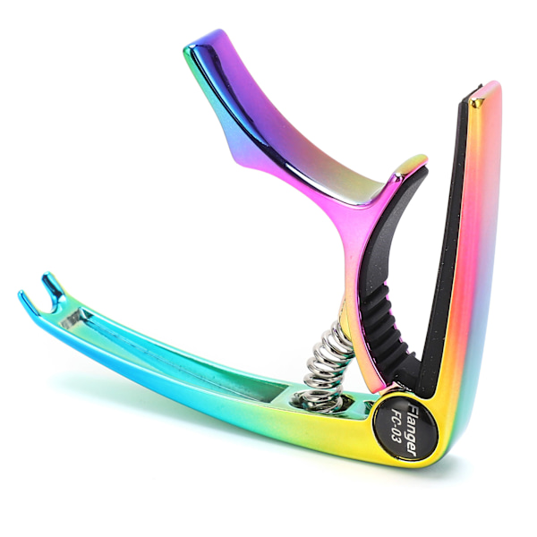 Guitar Capo Elektrisk Zink Legering Smukke Farver Folk Pop Akustisk Tilbehør FC‑03