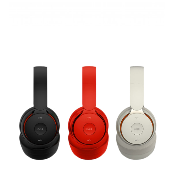 Bluetooth 5.0 brusreducerande hörlurar med mikrofon och USB -adapter för PC Dator Bärbar telefon, bekväma trådlösa hörlurar, hopfällbara hörlurar