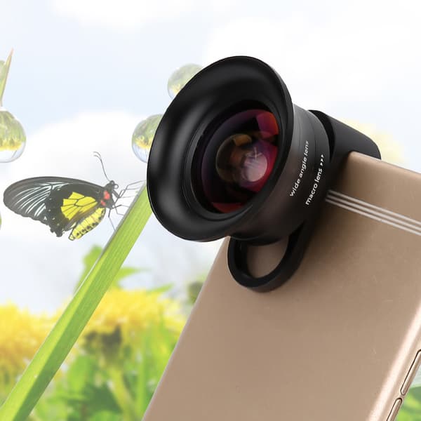 4K HD Super vidvinkelobjektiv til telefonkamera