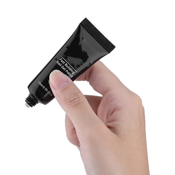 UV-gel smärtfri nagelförlängning akryl nagelkonst UV-toppar lim genomskinlig