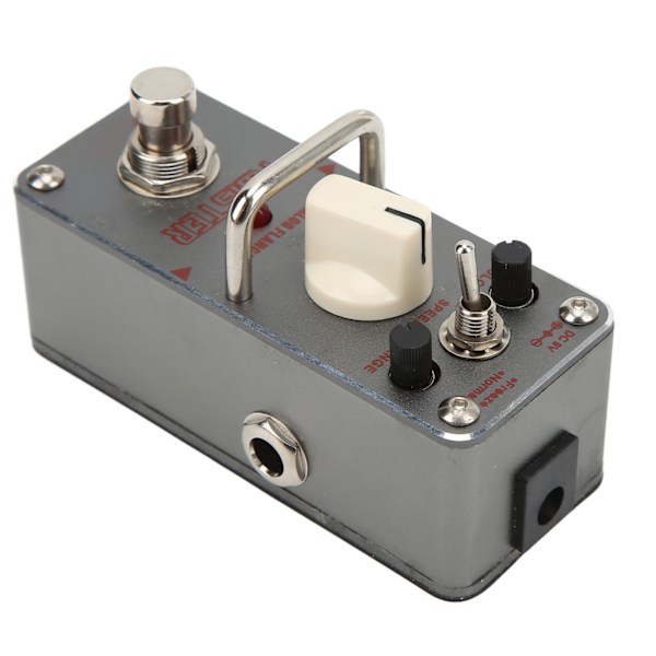 Analog Flanger Pedal Elektrisk Gitarr Mini Singel Block Effekt True Bypass 3 Knapp ATR-3