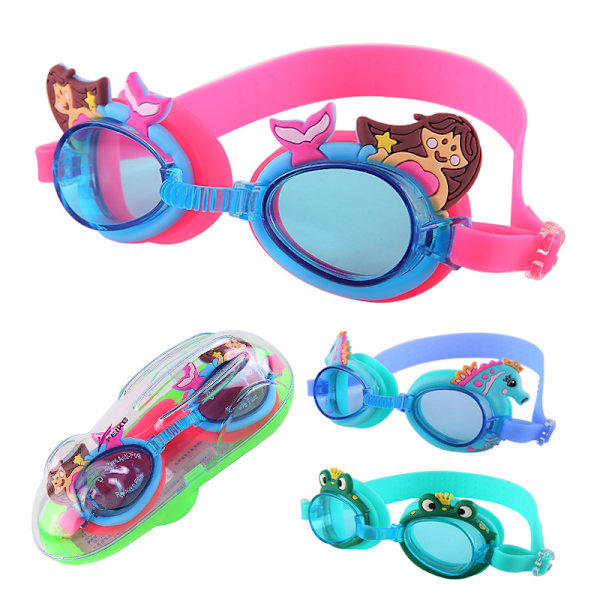 Simglasögon för barn, Set för barn för toddler Junior flickor Pojkar ålder 3-12, YJ69007