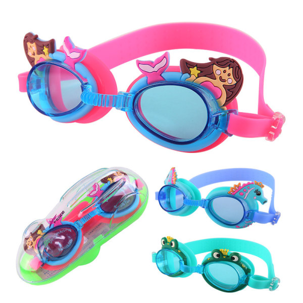 Simglasögon för barn, Set för barn för toddler Junior flickor Pojkar ålder 3-12, YJ69019