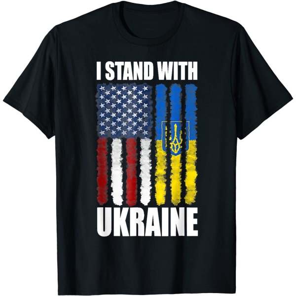 JAG STÅR MED UKRAINE Support Ukraine T-shirts