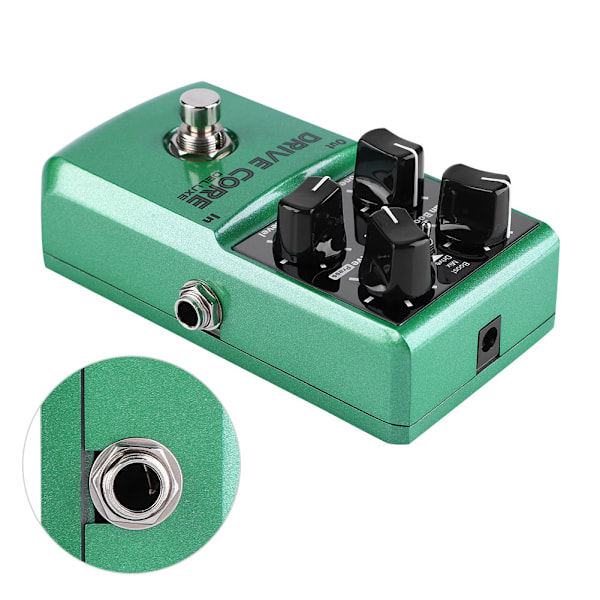 NUX DRIVE Core DELUXE Analog Overdrive Elektrisk Gitar Pedal Effekt Pedal 3 Moduser True Bypass