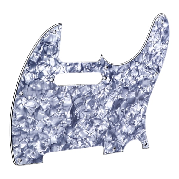 Akustisk Gitarr Pickguard PVC Hållbar Elektrisk Gitarr Repskydd för TL Guard Plate GQ232 Grå Pärla