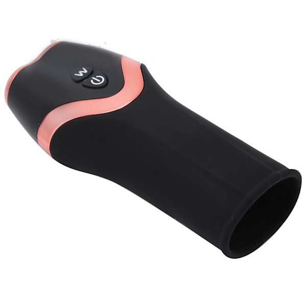 Mandlig Masturbationskop Glans Træning Mænd Vibrerende Massager Masturbator VoksenproduktSilikone 154G (61 x 42 x 115mm)