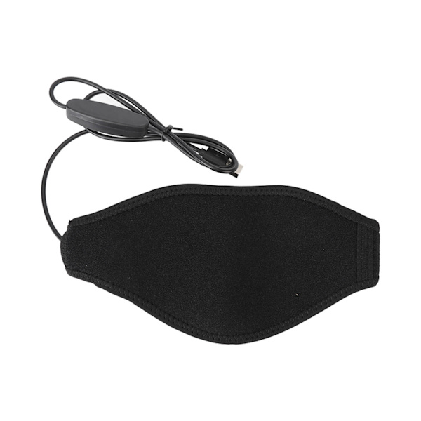 Lämmitettävä niskamassageri 5 vaihdetta värähtelyhieronta Pestävä USB-lämmitteinen niskasuojus kotikäyttöön toimistotyöhön