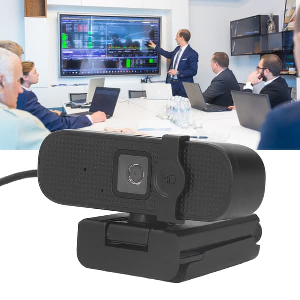 USB-datamaskinwebkamera med deksel Autofokus 4K Plug and Play USB PC-datamaskinwebkamera for spilling videoopptak