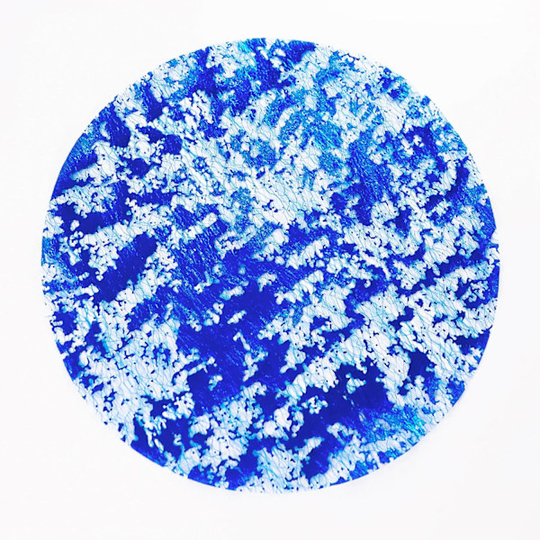 Kertakäyttöiset Royal Blue pyöreät pöytäliinat, 12 kpl setti, metallinen glitter-folioverkko, ruokapöydän liinat, siniset pitsiliinat, 13 tuumaa, häihin Royal Blue 12
