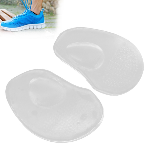 2 st massage metatarsal pads smärtlindring hudvänlig framfotsplatta för fotvård