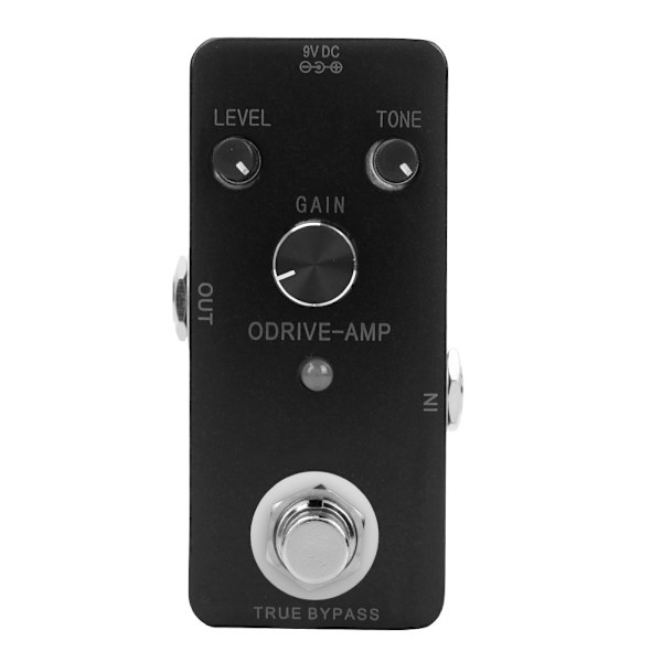 ODRIVE AMP-stil Overdrive-effektpedal Distortion i zinklegering