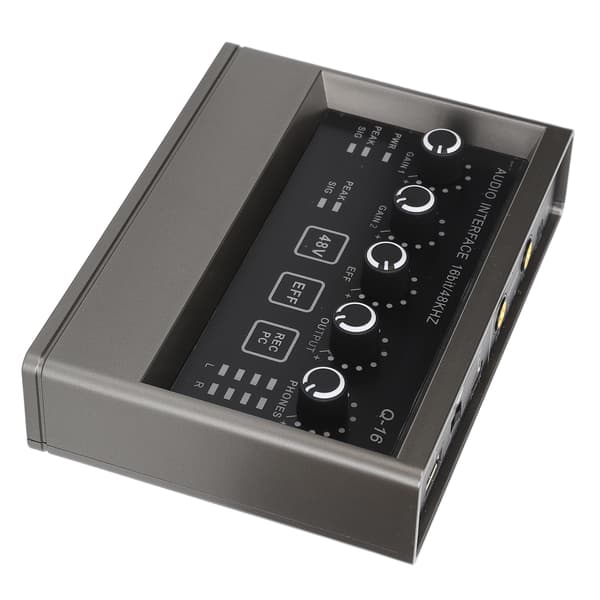48V Live lydkort med DSP rumklang lydkort mixer til computer smartphone sanginstrument live udsendelse