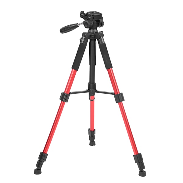 Zomei Q111 hopfällbart stativ i aluminiumlegering med panorering för SLR DSLR digitalkamera (röd)