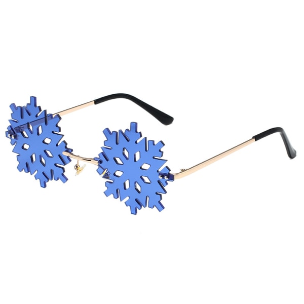 Snefnugleformede solbriller uden stel til kvinder og mænd Halloween Jul  Festbriller Trendy briller UV sjove briller