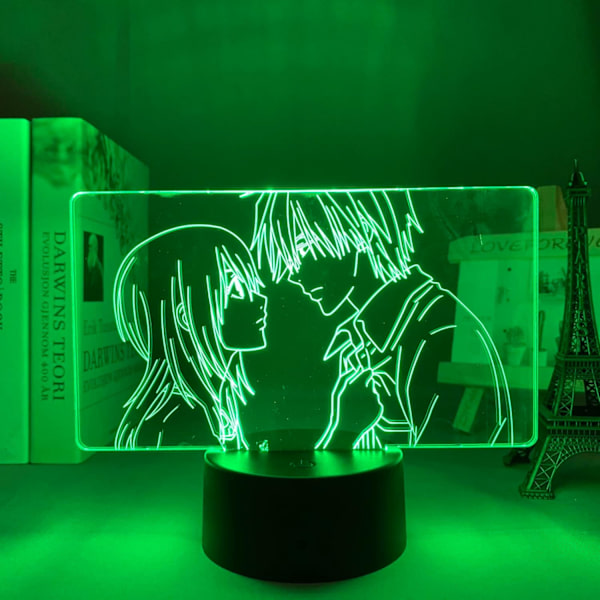 WJ Poikien Leikkikalut Yövalo Lapsille Anime Led-valo Maid Sama Lapsille Lapsen Syntymäpäivälahja Huoneen Sisustus Työpöytä 3D-lamppu Manga PXJD