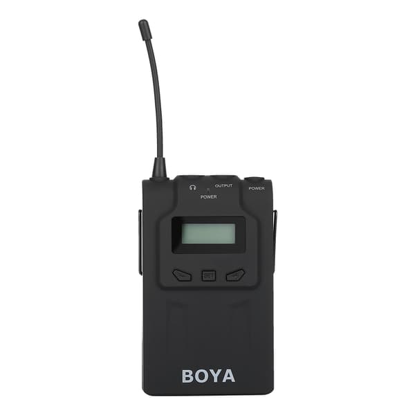BOYA BY-WM6R trådløs intervjumikrofonmottaker for DSLR-kamera