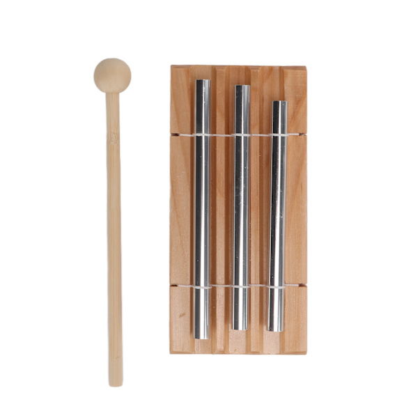 Trefarvet vindklokker Orff Percussion Instrumenter Børneundervisningshjælpemidler Vindklokker