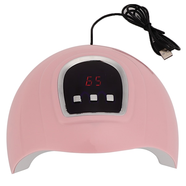 54W Nagelgel Härdande Ljus 18 Ljus Chips Infraröd Sensor LCD Digital Display Nagellack Torkljus