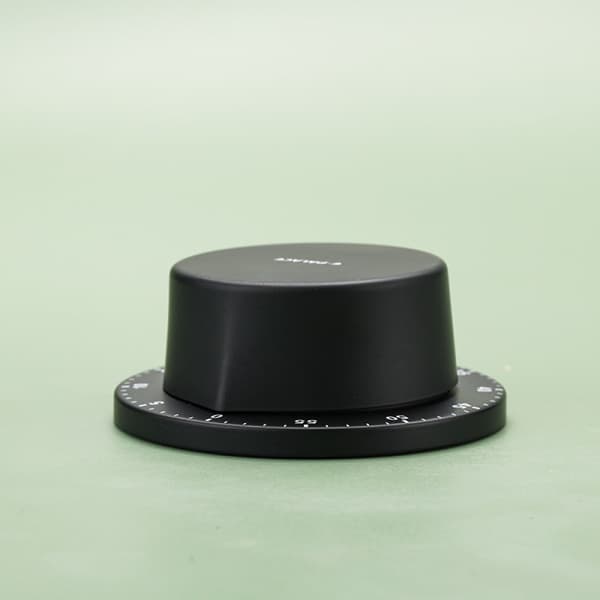 Kök Timer, Kock Matlagning Timer Klocka Med Hög Alarm, Inga Batterier Krävs, 100% Mekanisk - Magnetisk Baksida(Svart)