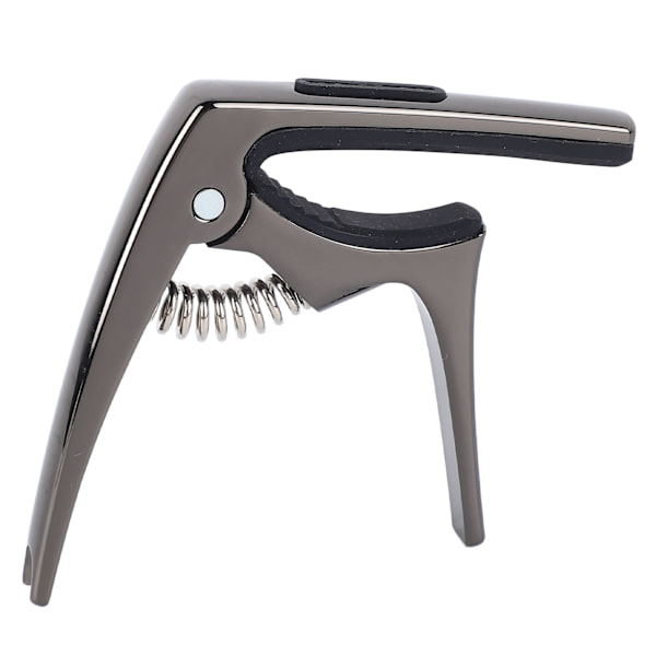 Gitarr Capo Metall 3 i 1 Bärbar för Akustisk Elgitarr Ukulele Tillbehör Svart