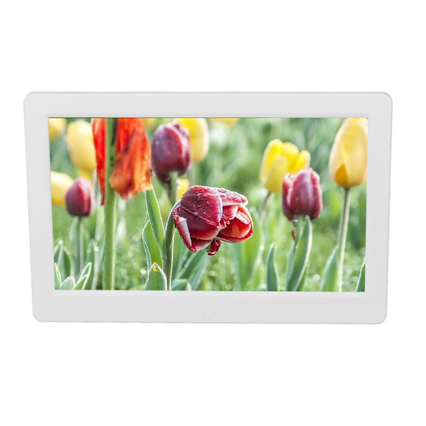 10-tums digital fotoram HD intelligent fjärrkontroll videospelare smart fotoram 100-240V EU-kontakt