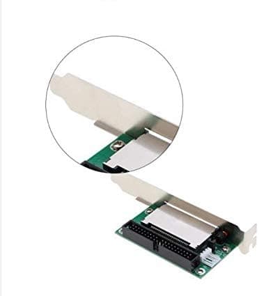 3 stk AYA IDE/PATA til CF (CompactFlash) 40-pin oppstartbar adapter med PCI-brakett