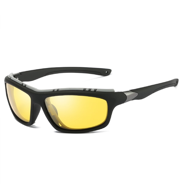 Polariserade sportsolglasögon för män och kvinnor, idealiska för bilkörning Fiske Cykling och löpning, UV-skydd