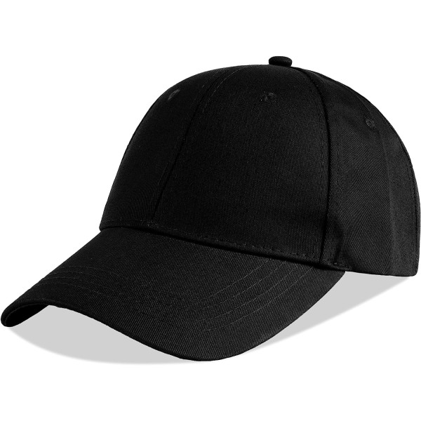 Unisex cap 100 % bomull passar män kvinnor tvättad denim justerbar pappa hatt